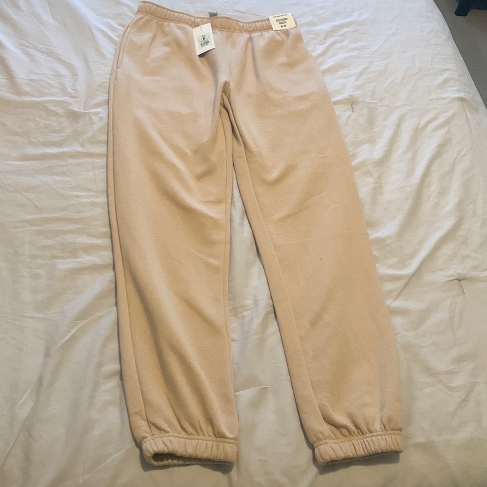 Beige Sweat Pant